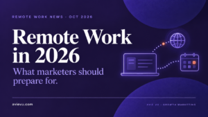 Working remotely in marketing