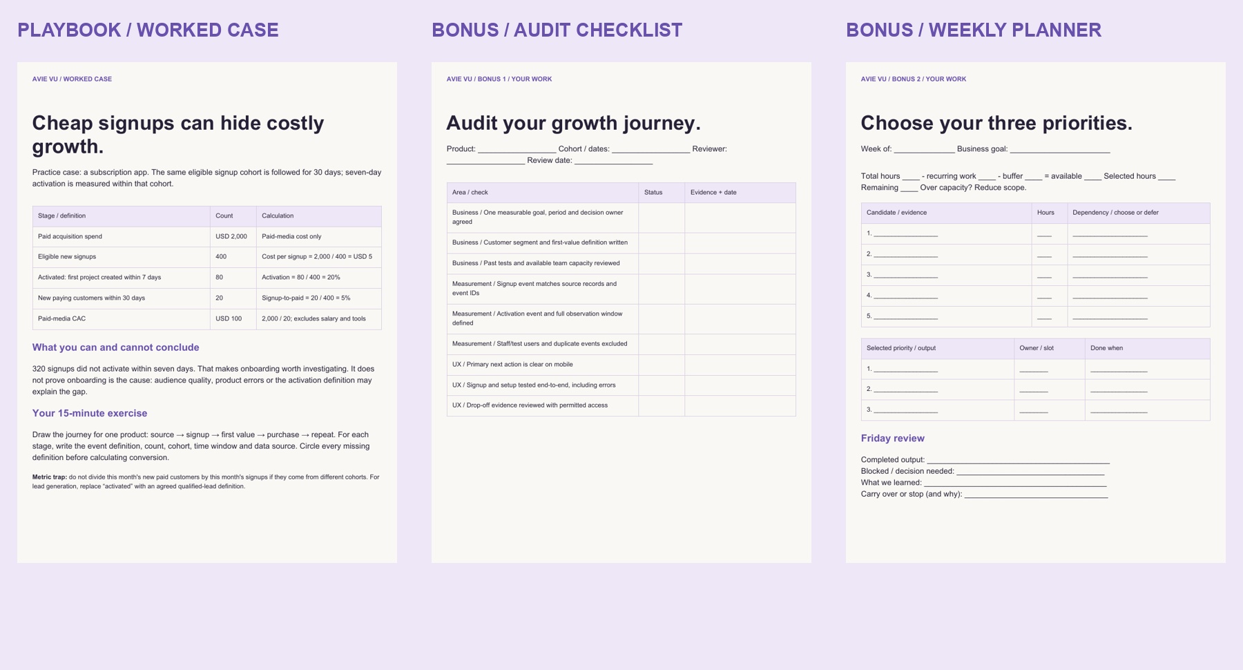 Preparing for remote work in 2026 with the growth case, audit checklist and weekly priority planner
